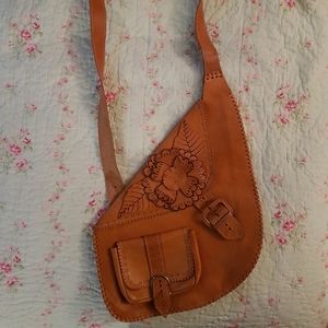 Leather Boho Chic purse
